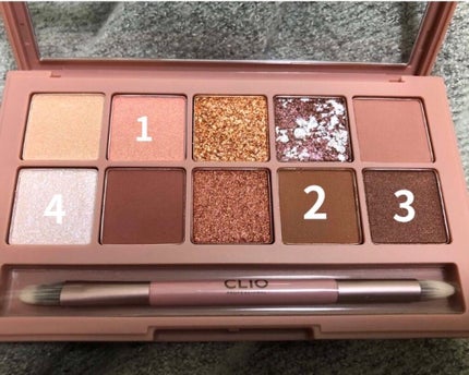 プロ アイ パレット/CLIO/アイシャドウパレットを使ったクチコミ(2枚目)