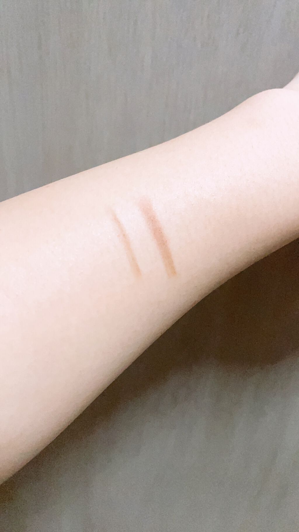 ブラシ付きアイブロウ繰り出し/CEZANNE/アイブロウペンシルを使ったクチコミ（3枚目）