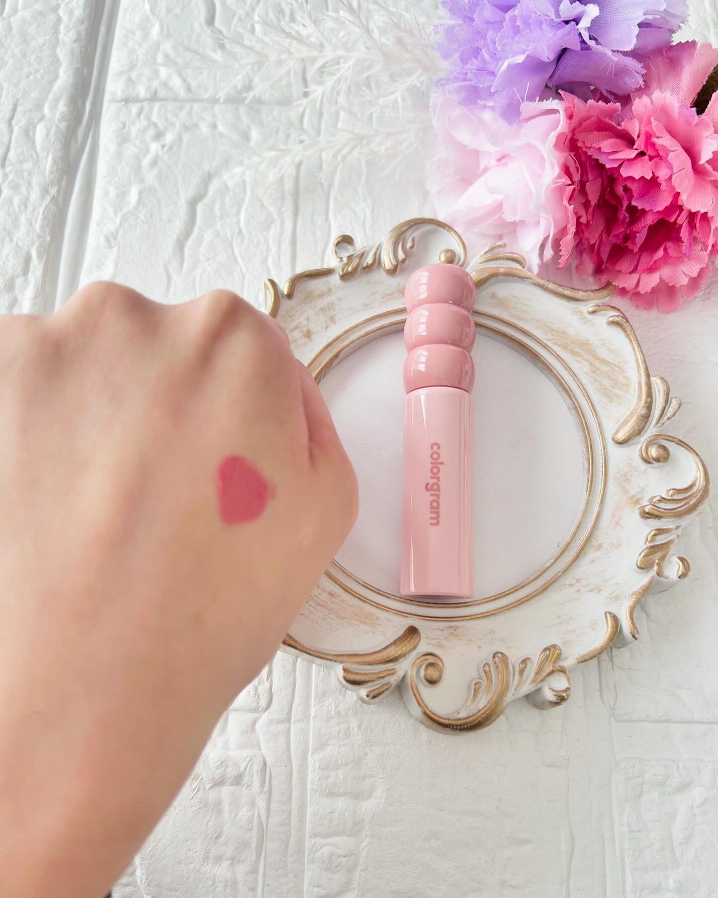 タンフルグラスティント/Colorgram/リップティントを使ったクチコミ(3枚目)