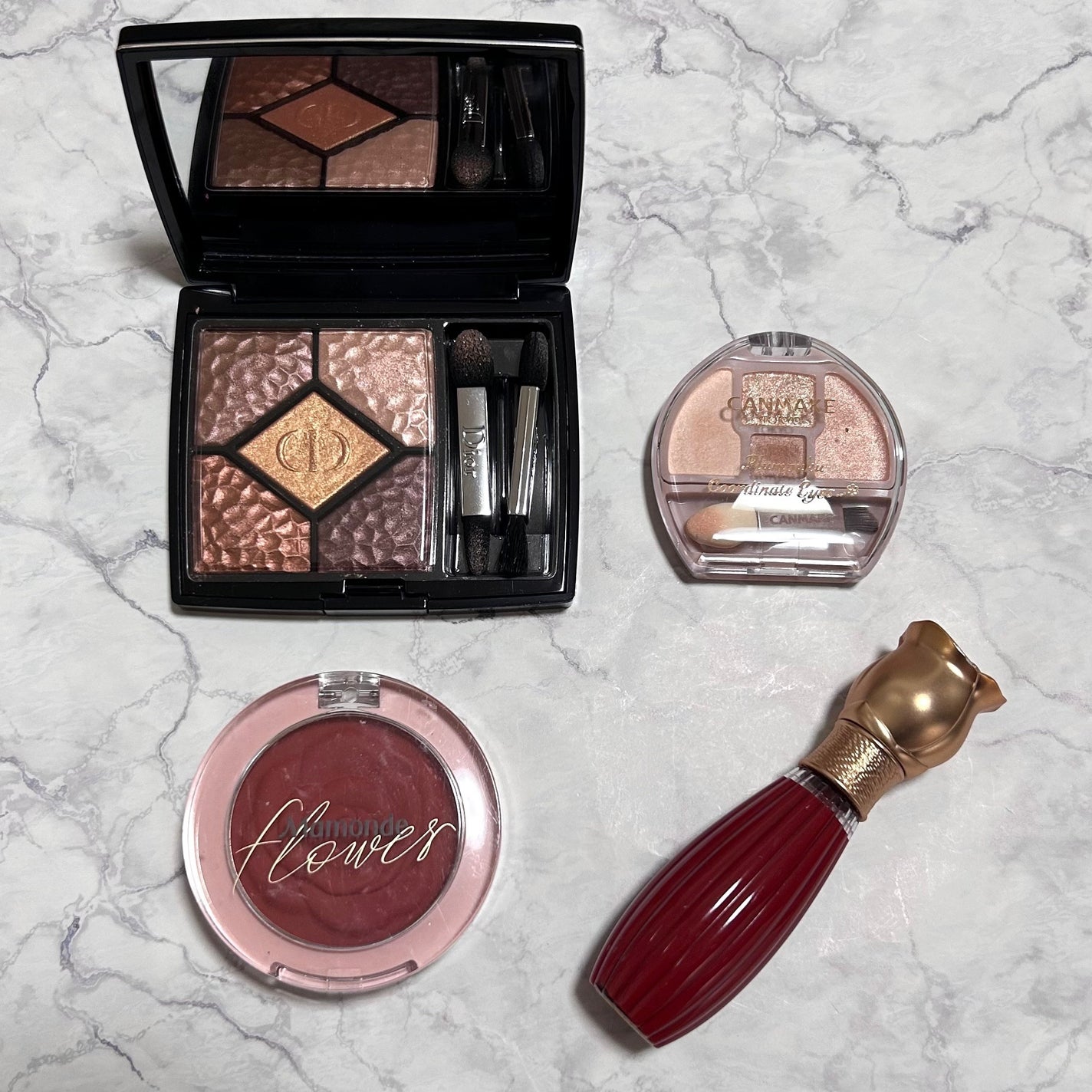 flower pop blusher/Mamonde/パウダーチークを使ったクチコミ(3枚目)