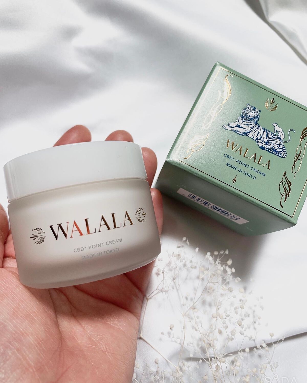 CBD ポイントクリーム/WALALA/フェイスクリームを使ったクチコミ(1枚目)