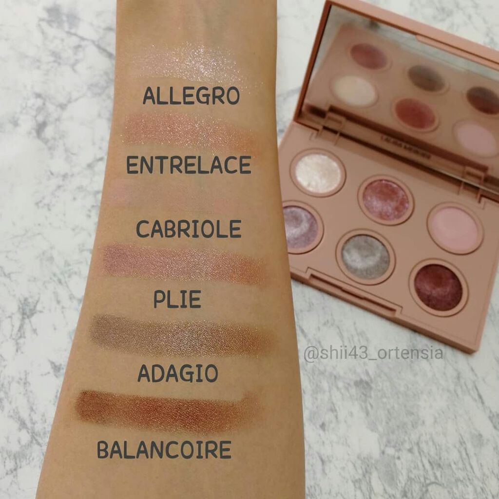 プリマ バレリーナ ミニ アイシャドウ パレット/ローラ メルシエ/アイシャドウパレットを使ったクチコミ(3枚目)