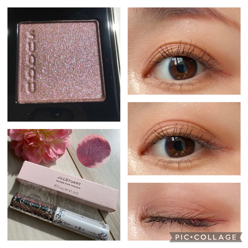 ジルスチュアート ムースブロウマスカラ/JILL STUART/眉マスカラを使ったクチコミ（2枚目）