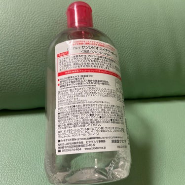 サンシビオ エイチツーオー D 片手プッシュポンプ500ml/ビオデルマ/クレンジングウォーターを使ったクチコミ（2枚目）