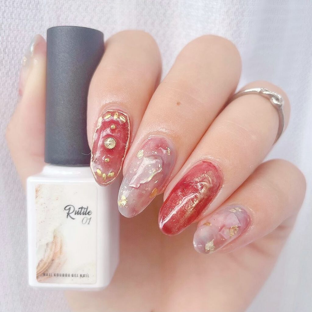 艶まる/ネイル工房/ジェルネイルを使ったクチコミ(5枚目)