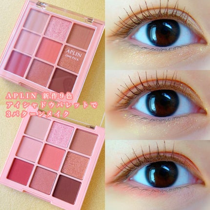 ワンピックアイシャドウパレット/APLIN/アイシャドウパレットを使ったクチコミ(1枚目)