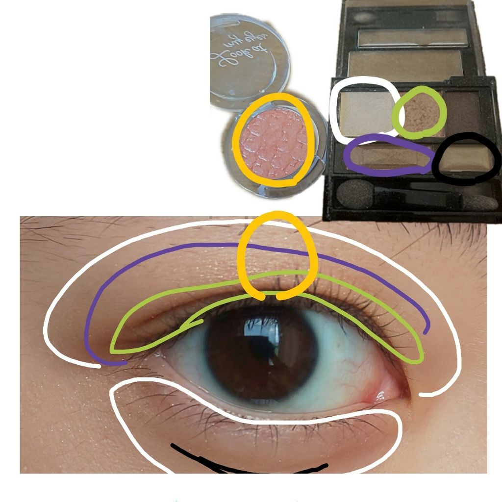 ルックアット マイアイジュエル/ETUDE/単色アイシャドウを使ったクチコミ(4枚目)