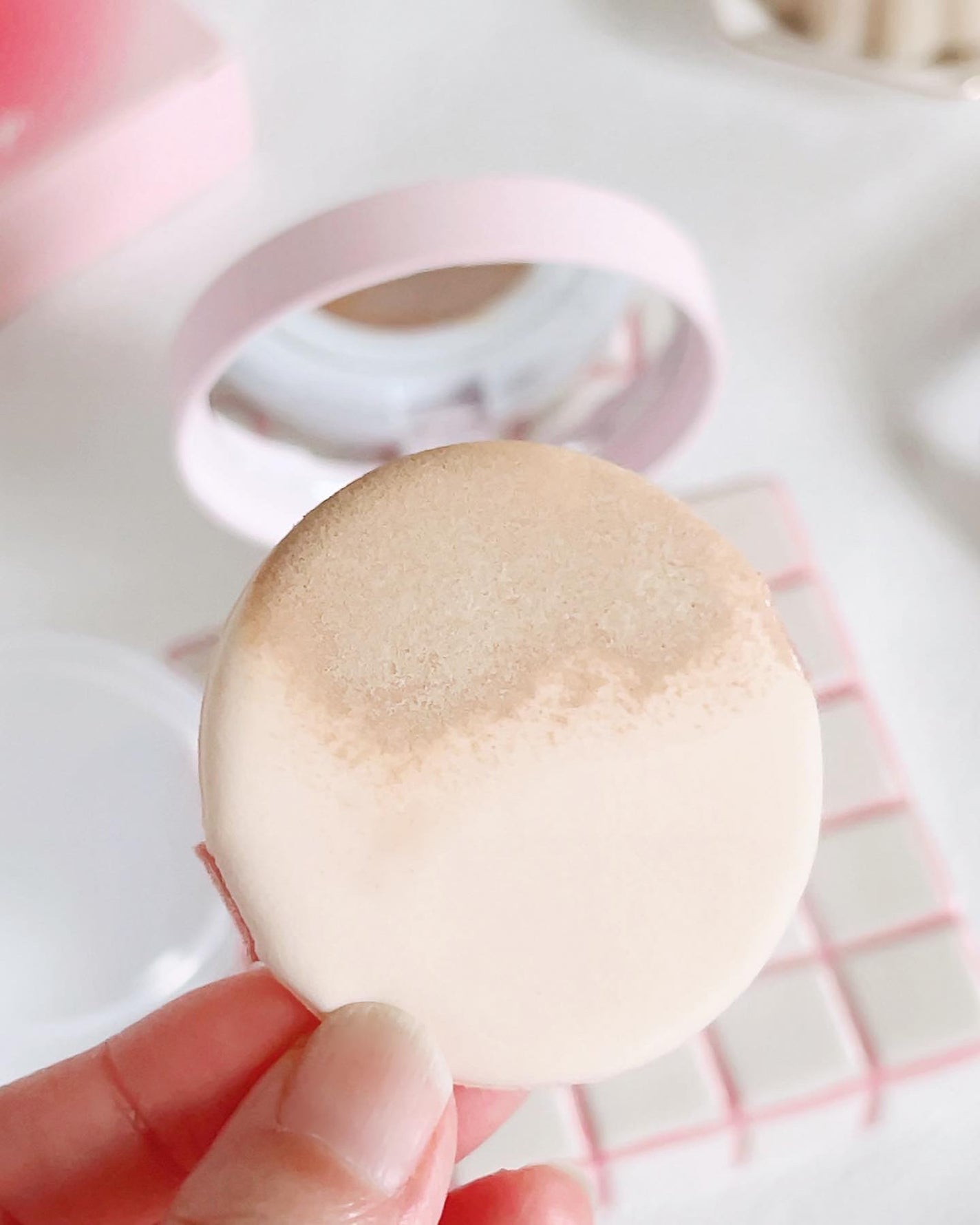 F5 リフレッシュクッション/keybo/クッションファンデーションを使ったクチコミ(6枚目)