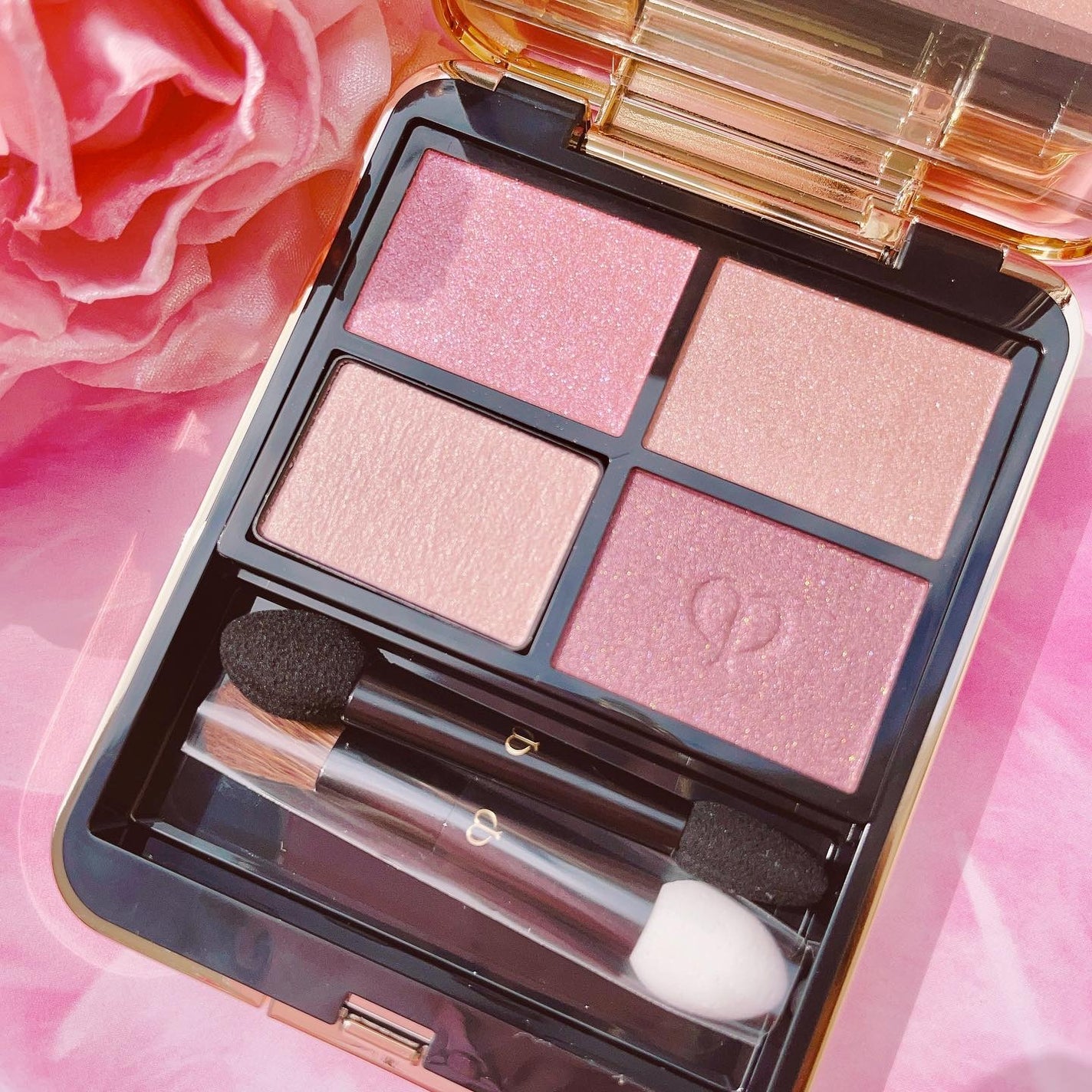 オンブルクルールクアドリ/クレ・ド・ポー ボーテ/アイシャドウパレットを使ったクチコミ(2枚目)