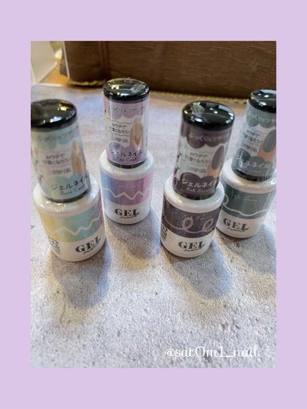 BRG ジェルネイル/DAISO/ジェルネイルを使ったクチコミ(3枚目)