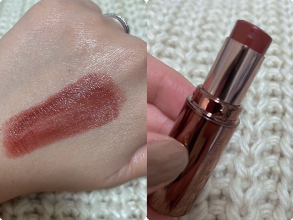 メルティールミナスルージュ（ティントタイプ）/キャンメイク/リップティントを使ったクチコミ（2枚目）