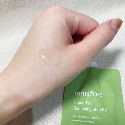 グリーンティー バランシングローション/innisfree/乳液を使ったクチコミ(2枚目)