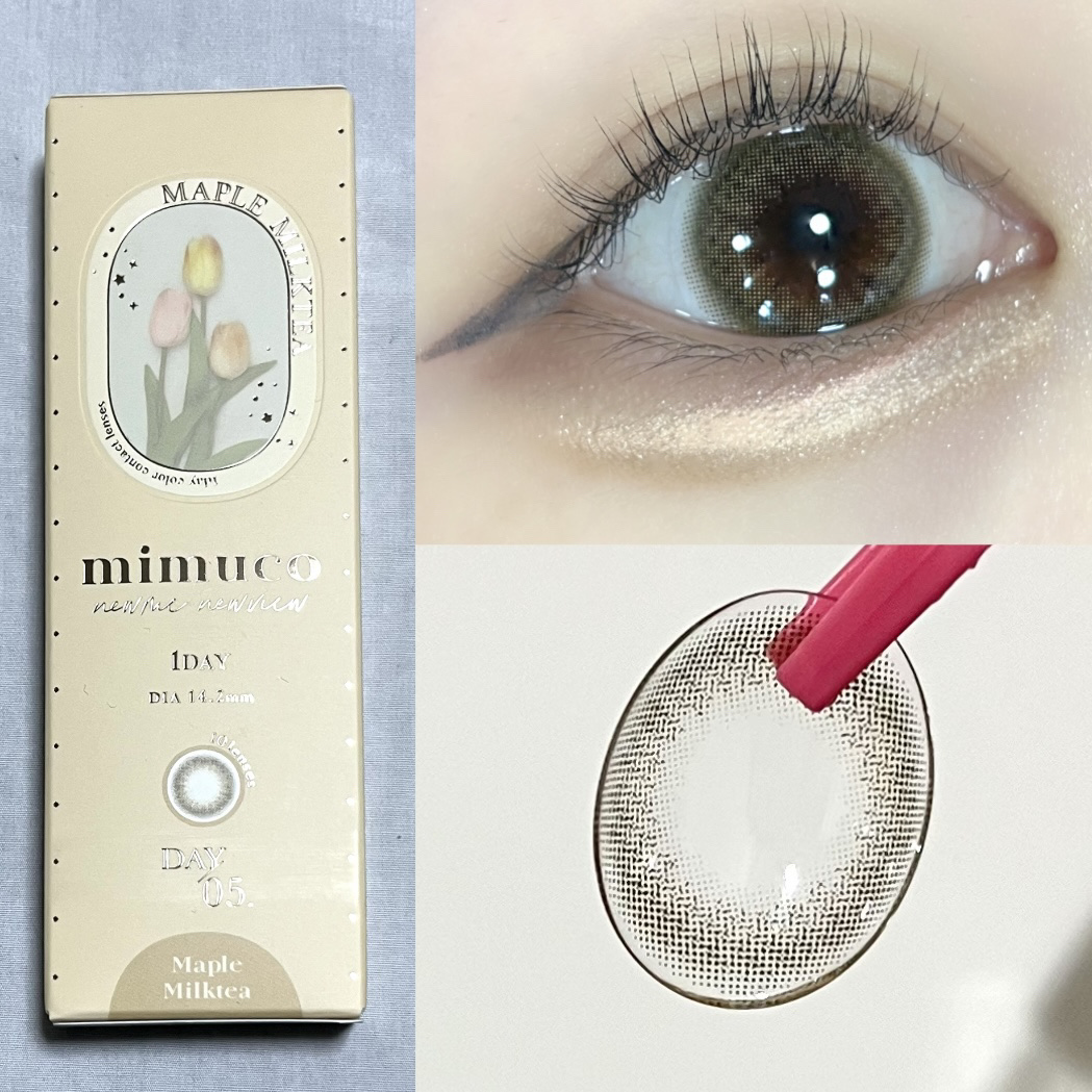 mimuco 1day/mimuco/ワンデー（１DAY）カラコンを使ったクチコミ（2枚目）