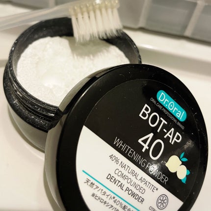 ホワイトニングパウダー ミント/Dr.Oral/歯磨き粉を使ったクチコミ(2枚目)