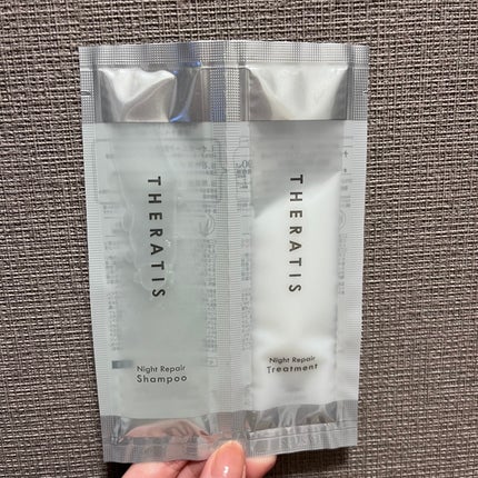 ナイトリペア シャンプー/ヘアトリートメント/THERATIS/シャンプー・コンディショナーを使ったクチコミ(1枚目)
