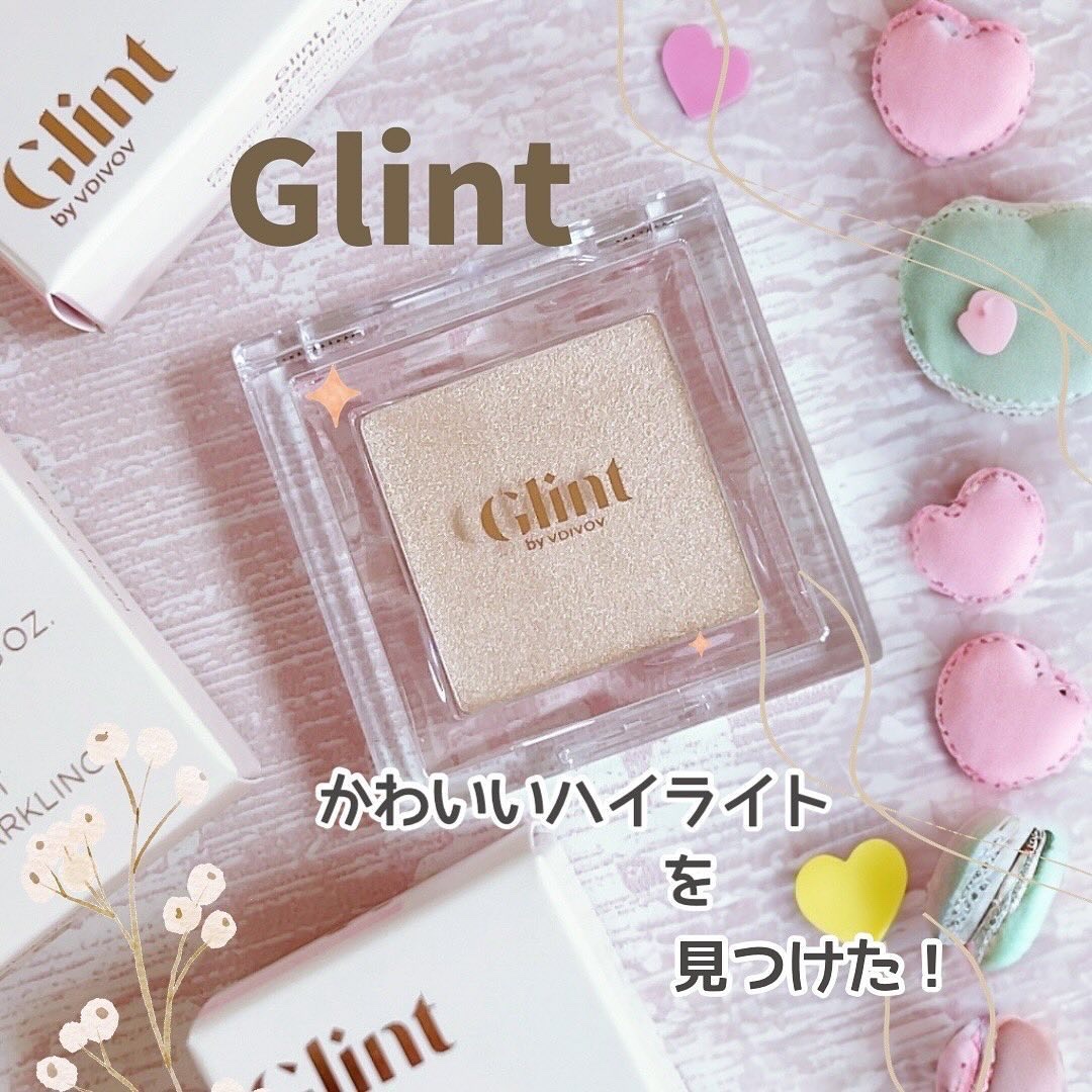 ハイライター Dewy Moon/Glint/パウダーハイライトを使ったクチコミ（1枚目）