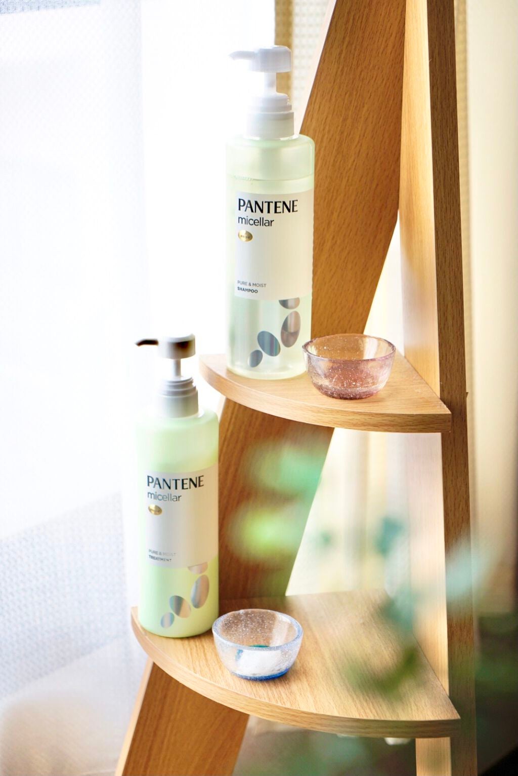 PRO-V ミセラー ピュア&モイスト ノンシリコンシャンプー/トリートメント/パンテーン/市販シャンプーを使ったクチコミ(6枚目)