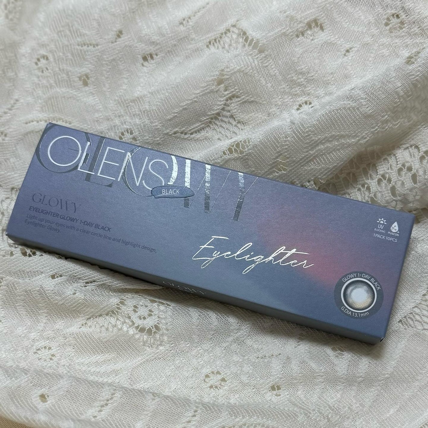 Glowy 1day/OLENS/ワンデー(1DAY)カラコンを使ったクチコミ(4枚目)