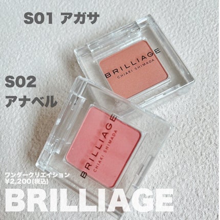 ワンダークリエイション /ブリリアージュ/単色アイシャドウを使ったクチコミ(2枚目)