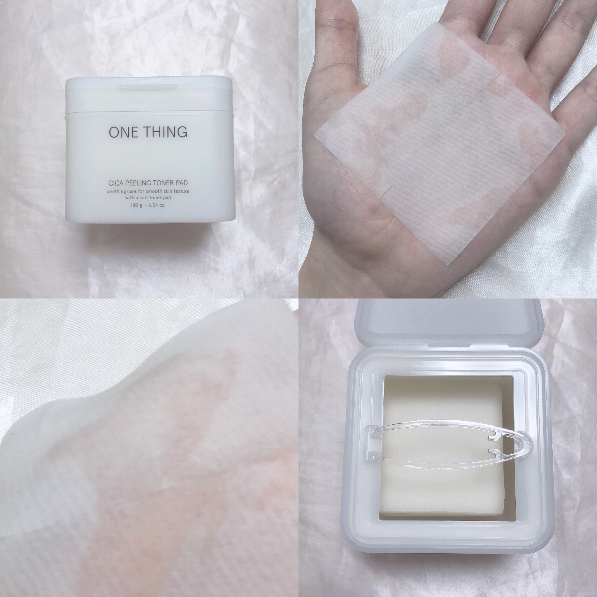 シカピーリングトナーパッド/ONE THING/トナーパッドを使ったクチコミ（2枚目）