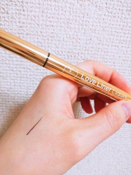 ラブ・ライナー リキッドアイライナーR3/ラブ・ライナー/リキッドアイライナーを使ったクチコミ(1枚目)