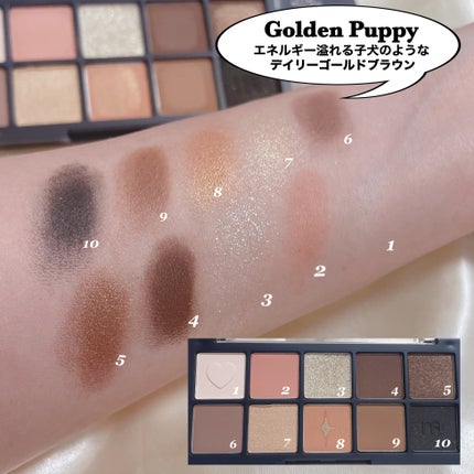 ビーマイベストフレンズハウスパレット/Milk Touch/アイシャドウパレットを使ったクチコミ(5枚目)