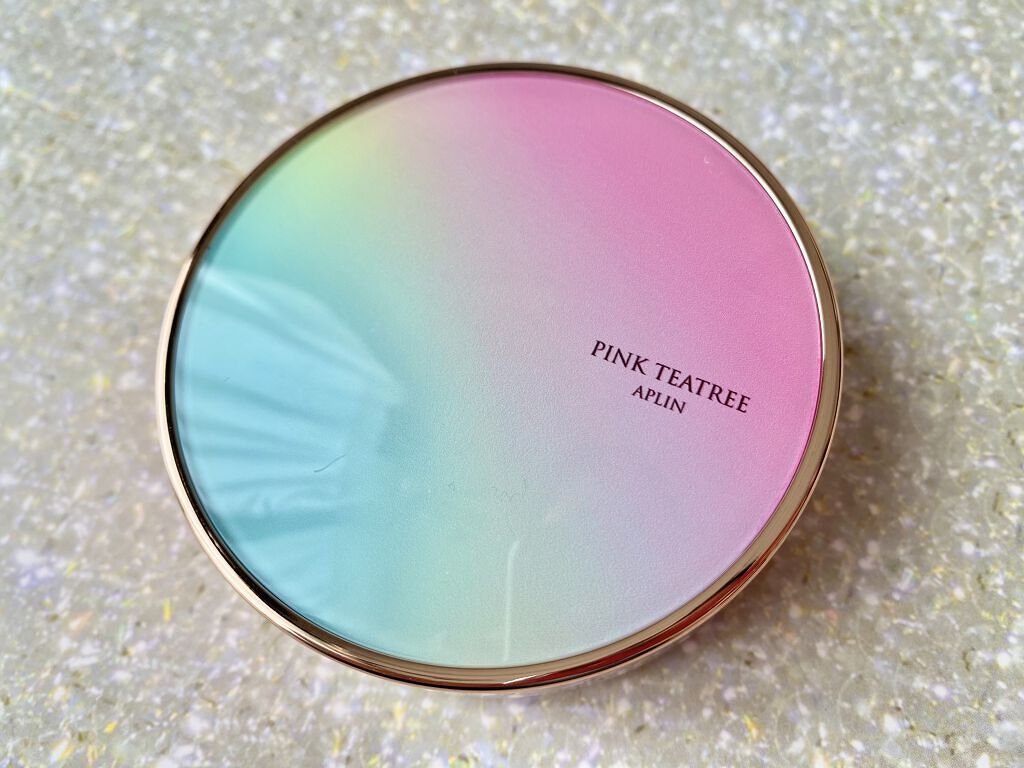 ピンクティーツリーカバークッション/APLIN/クッションファンデーションを使ったクチコミ（2枚目）