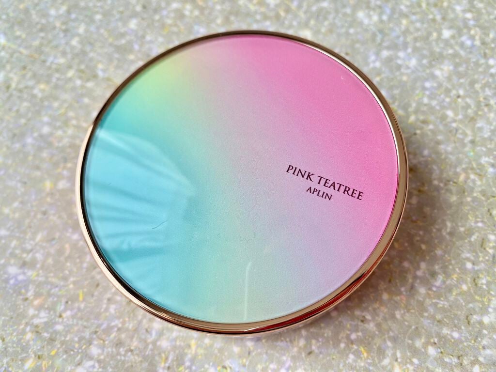 ピンクティーツリーカバークッション/APLIN/クッションファンデーションを使ったクチコミ(2枚目)