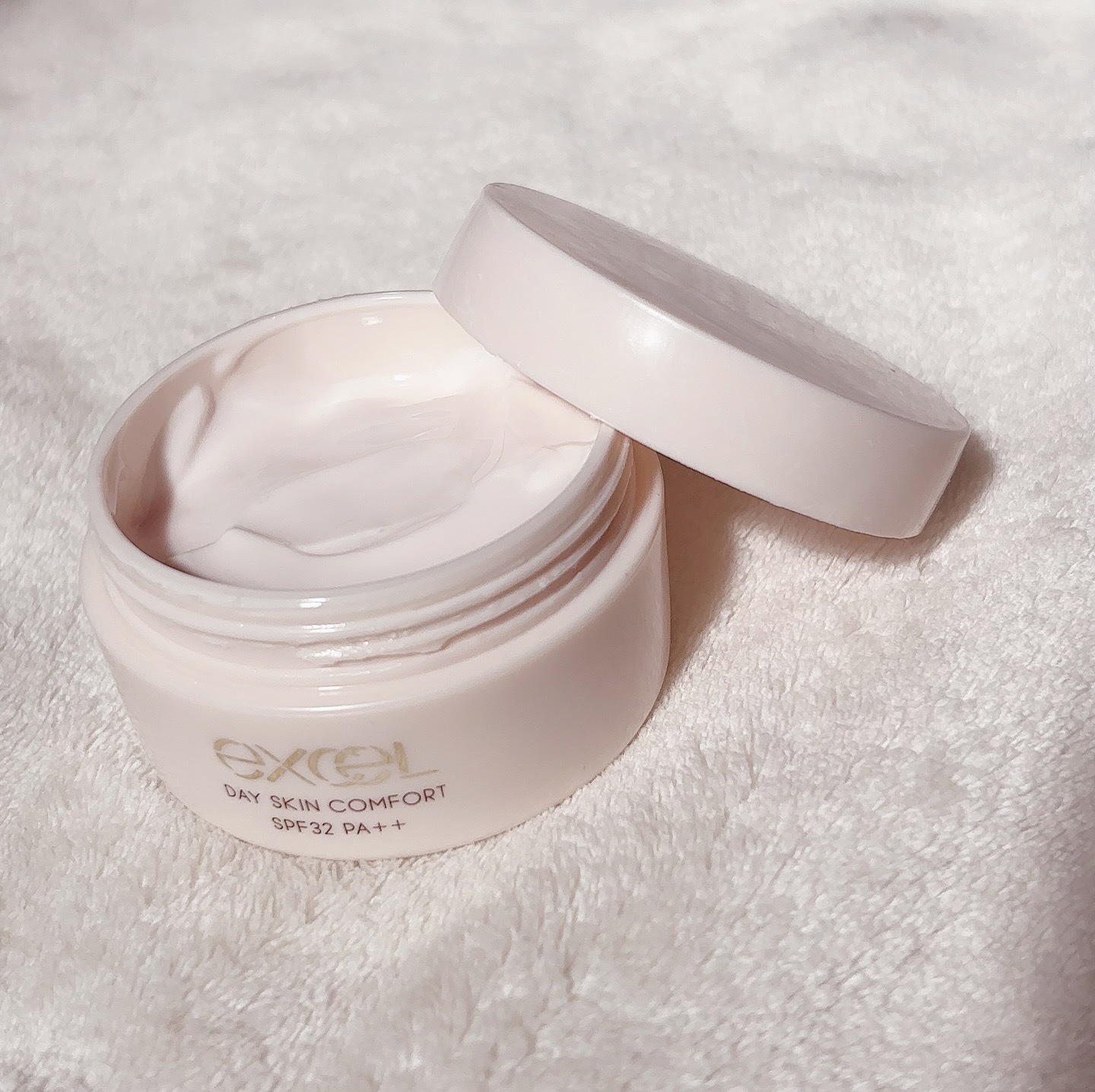 デイスキンコンフォート/excel/フェイスクリームを使ったクチコミ（1枚目）