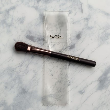 アイシャドウブラシ L/excel/メイクブラシを使ったクチコミ(2枚目)