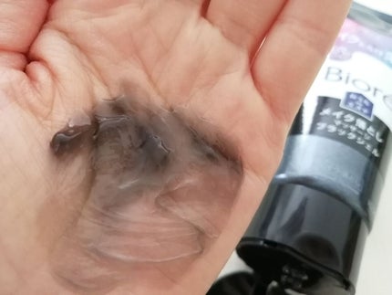 ビオレ おうちdeエステ メイク落とし マッサージブラックジェル/ビオレ/クレンジングジェルを使ったクチコミ(2枚目)