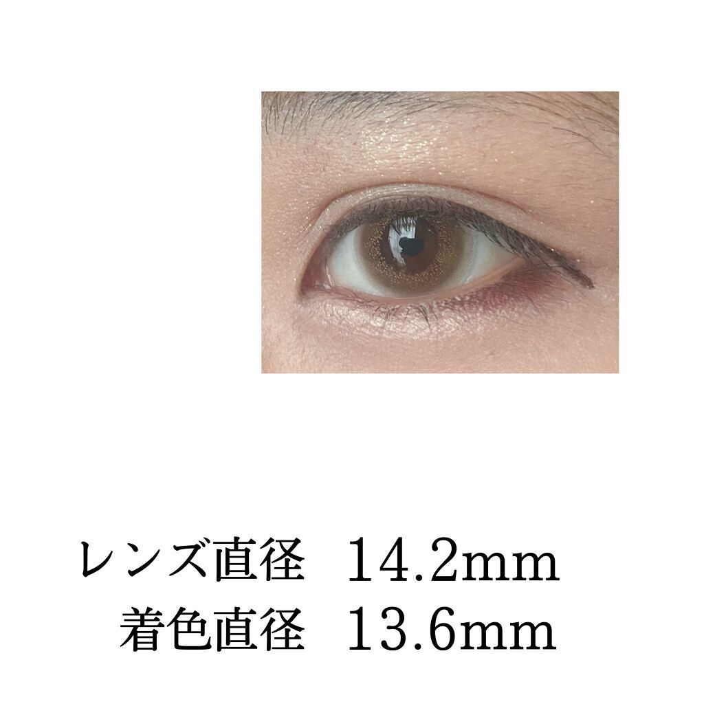 Angelcolor Bambi Series Vintage 1day ヴィンテージヘーゼル/AngelColor/ワンデー（１DAY）カラコンを使ったクチコミ（2枚目）