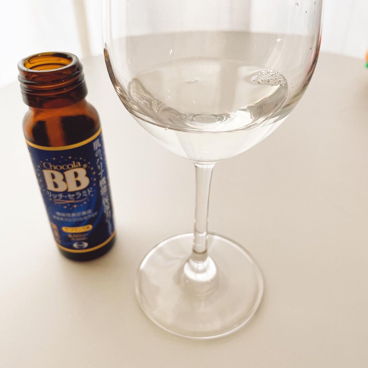 チョコラBBリッチセラミド/チョコラBB/美容ドリンクを使ったクチコミ（3枚目）