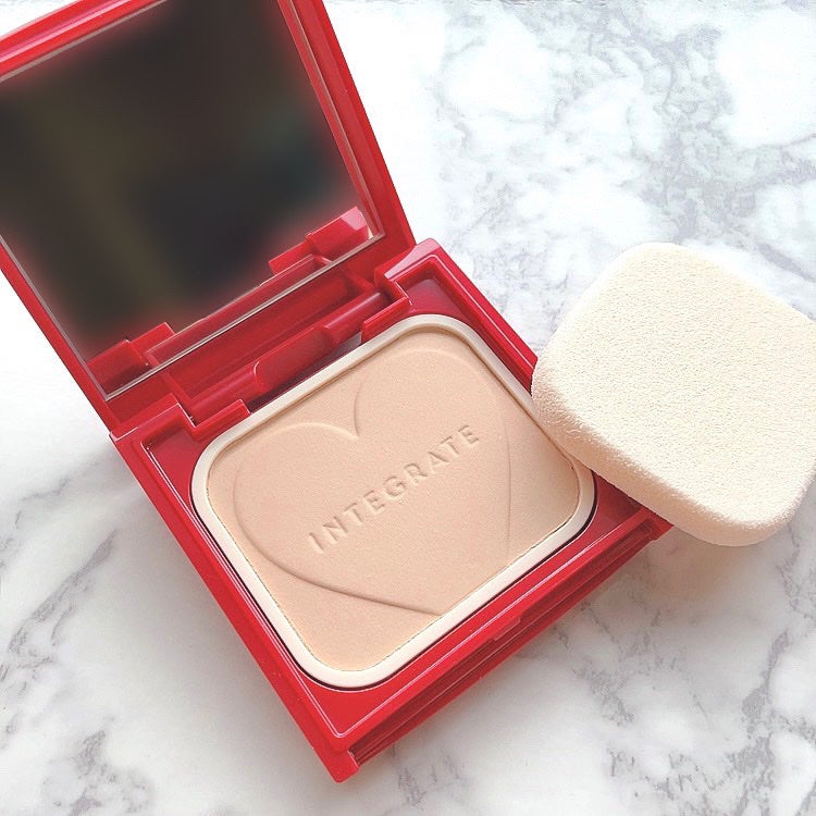 プロフィニッシュファンデーション/インテグレート/パウダーファンデーションを使ったクチコミ(1枚目)