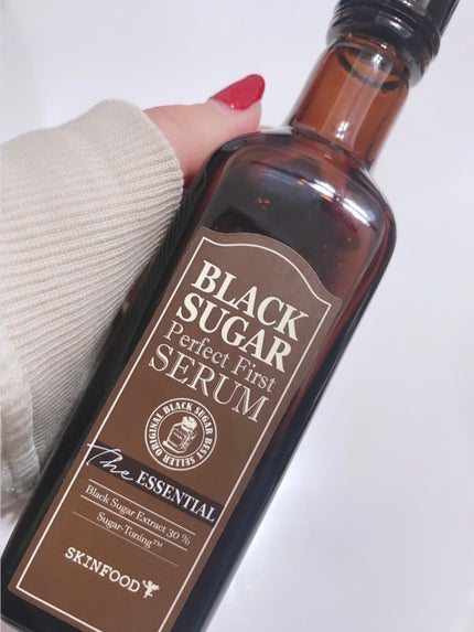 ブラックシュガー パーフェクト ファーストセラム ザ・エッセンシャル/SKINFOOD/美容液を使ったクチコミ(1枚目)