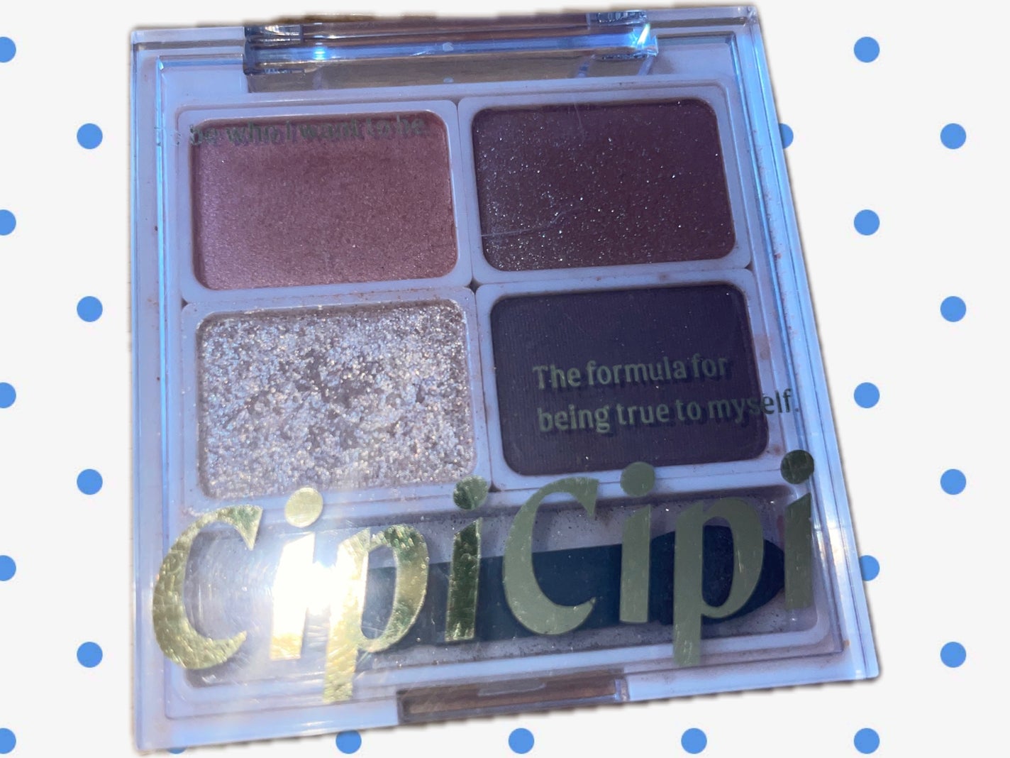 ドレッシーシャドウ/CipiCipi/アイシャドウパレットを使ったクチコミ(1枚目)