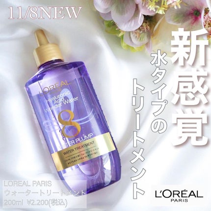 ウォータートリートメント/ロレアル パリ/洗い流すヘアトリートメントを使ったクチコミ(1枚目)