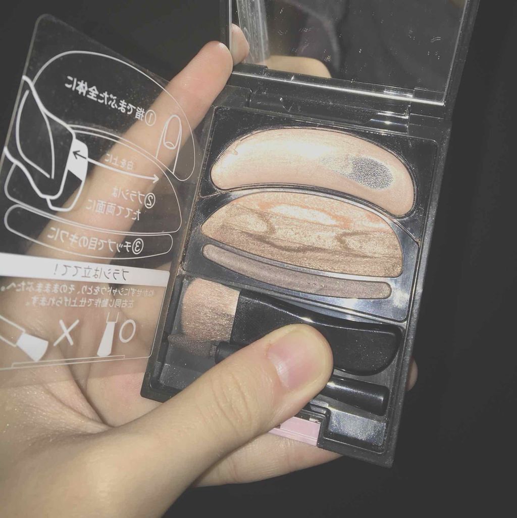 ブラシひと塗りシャドウ/オーブ/アイシャドウパレットを使ったクチコミ（1枚目）
