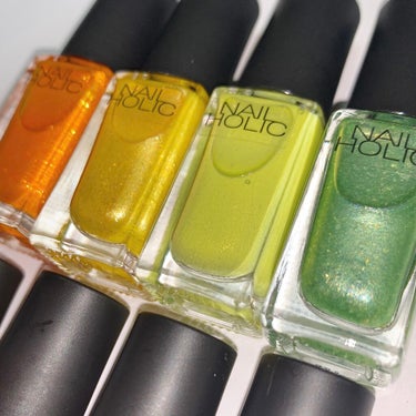 【新色】
NAIL HOLIC
juicy color ジューシーカラー

OR211
YE509
GR717
GR718
RD415
OR212
RO607
PU177

⚠️スウォッチの縮みご了承ください😭

ちゅるっと透け感あるカラーです
スウォッチは全指3度塗り💅🏻

#NAILHOLIC
#ネイルホリック
#ネイルホリック2021
#ジューシーカラー
#juicycolor
#ネイルホリック新色の画像 その2