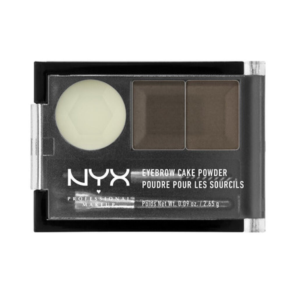 アイブロウ ケーキ パウダー 02 カラー・ダークブラウン/ブラウン