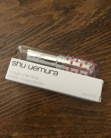 ルージュ アンリミテッド/shu uemura/口紅を使ったクチコミ（1枚目）