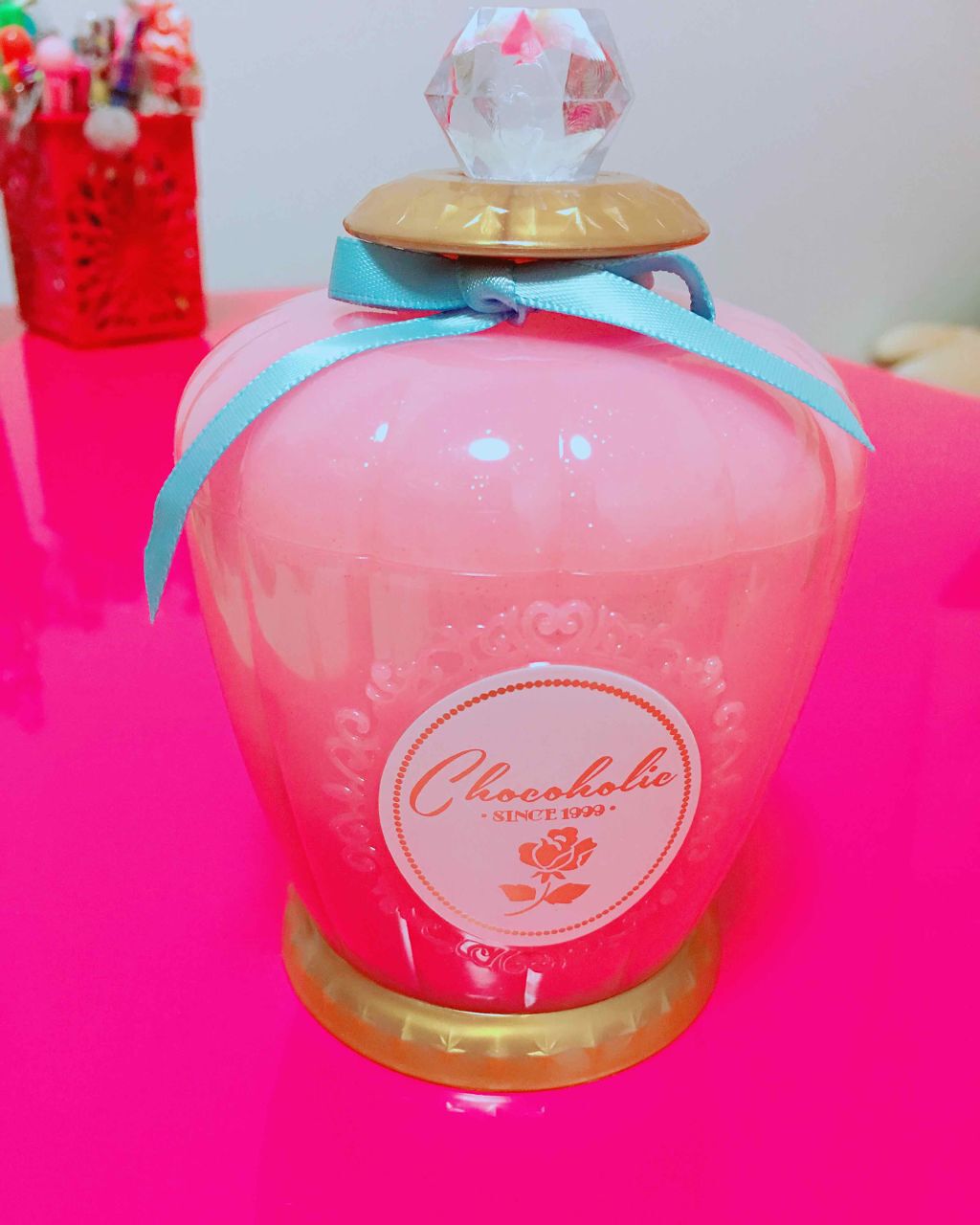 ちゃきこ on LIPS 「ラデュレの花びらチークが欲しくてでも高いので作りました🌹入れ物..」(2枚目)