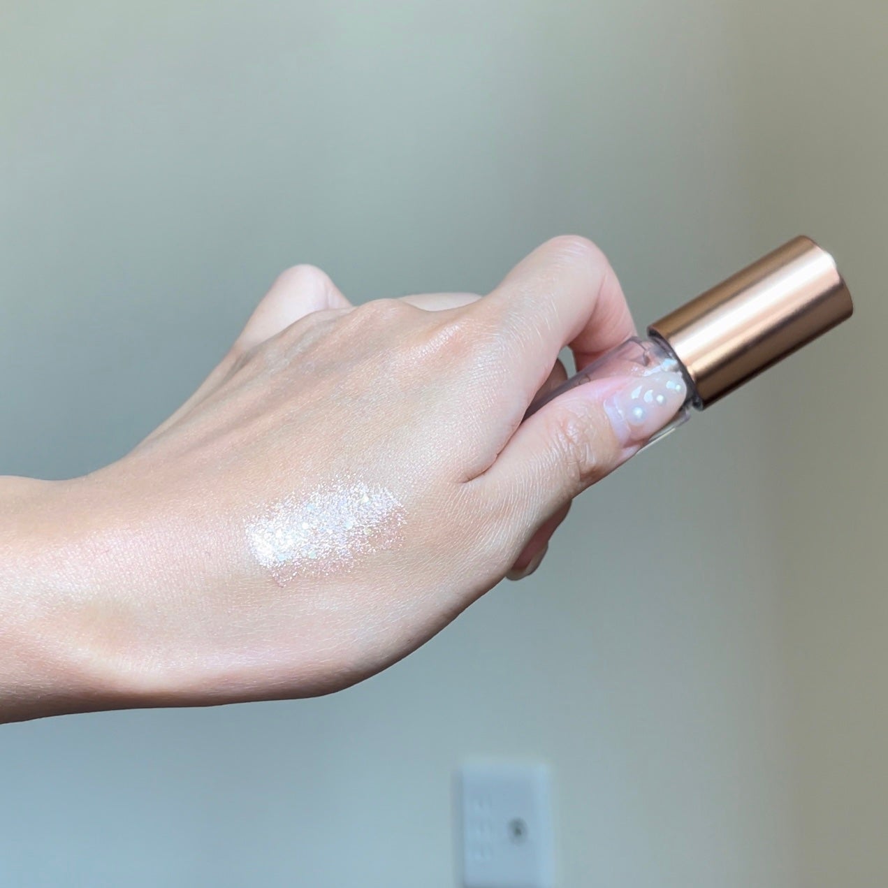 シャンパンアイグリッター/Peach C/グリッターを使ったクチコミ(3枚目)