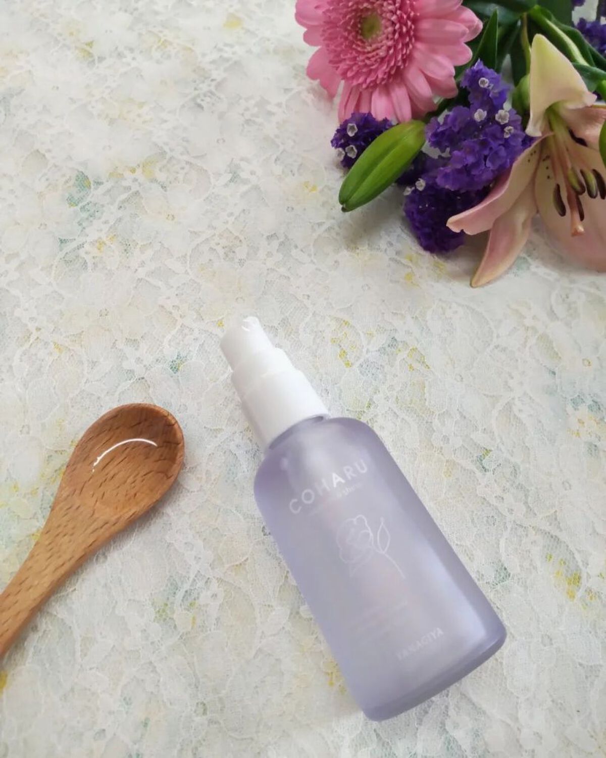 スタイリングオイル＜スムース&シャイン＞/COHARU/ヘアオイルを使ったクチコミ（2枚目）