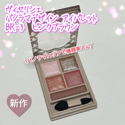 パノラマデザイン アイパレット/Visée/アイシャドウパレットを使ったクチコミ(1枚目)