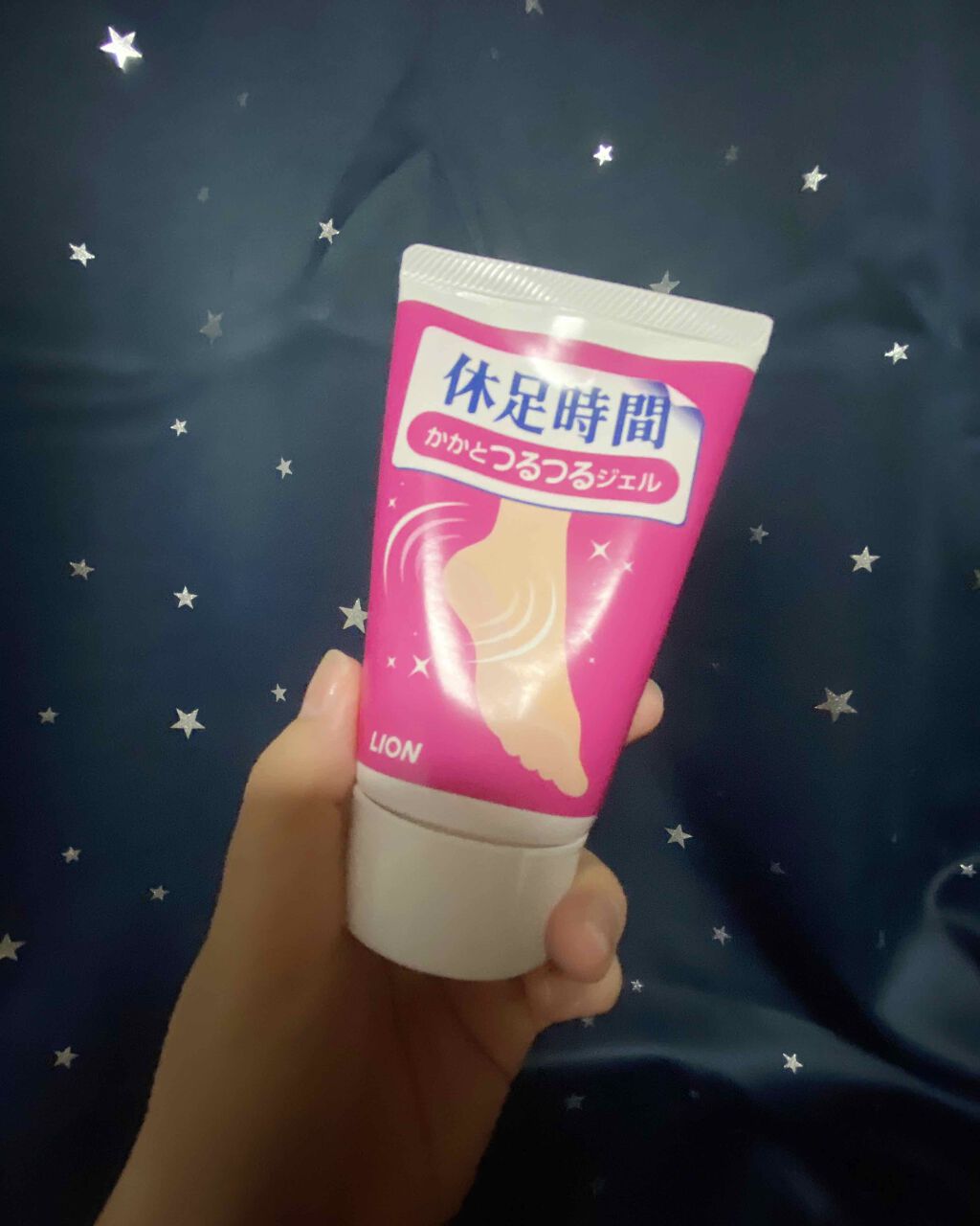 かかとつるつるジェル/休足時間/レッグ・フットケアを使ったクチコミ(2枚目)