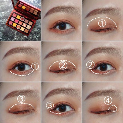 ナターシャ デノナ サンライズ パレット/Natasha Denona/アイシャドウパレットを使ったクチコミ(4枚目)