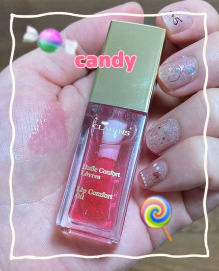 コンフォート リップオイル /CLARINS/リップグロスを使ったクチコミ(1枚目)