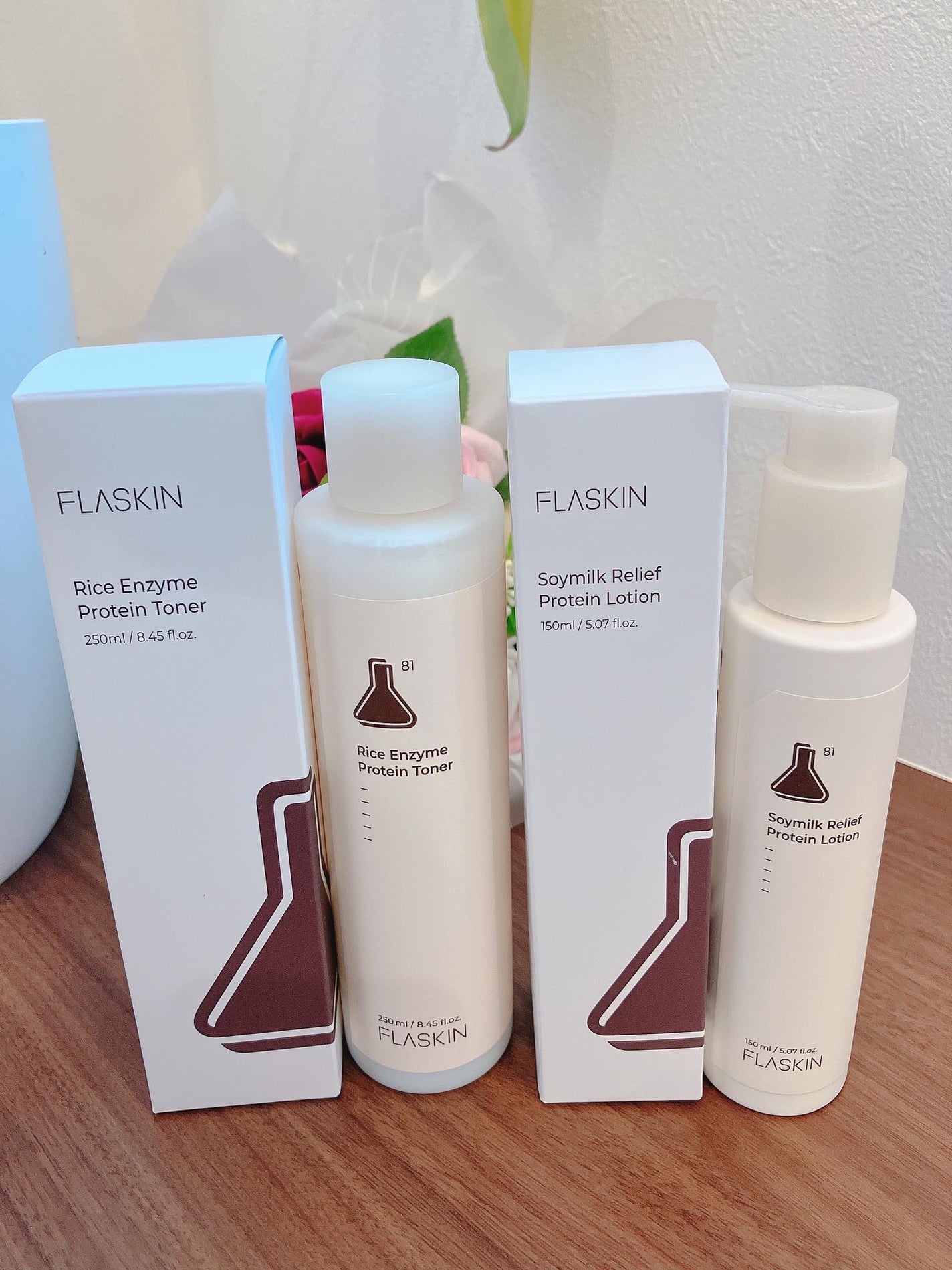 白米一番搾りタンパク質トナー/FLASKIN/化粧水を使ったクチコミ(7枚目)