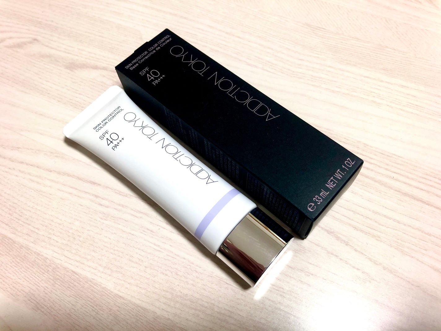 アディクション スキンプロテクター カラーコントロール SPF 40 PA+++/ADDICTION/化粧下地を使ったクチコミ(1枚目)